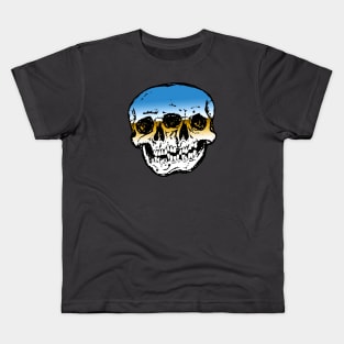 Conjoined Skulls Kids T-Shirt